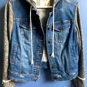 Jean Jacket/Hoodie Crossover